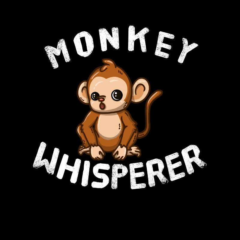 Funny Monkey Lover Monkey Whisperer