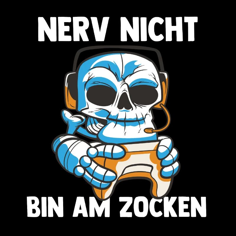 Nerv Nicht Bin Am Zocken Skelett - Computer Spiele