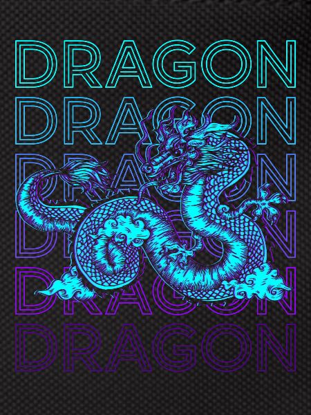 Dragon Retro Gift