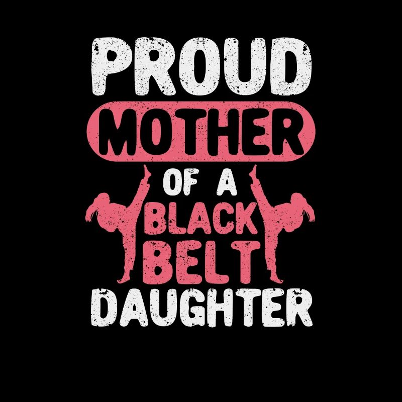 Lustige Karate-Mutter Judo Stolze Mutter