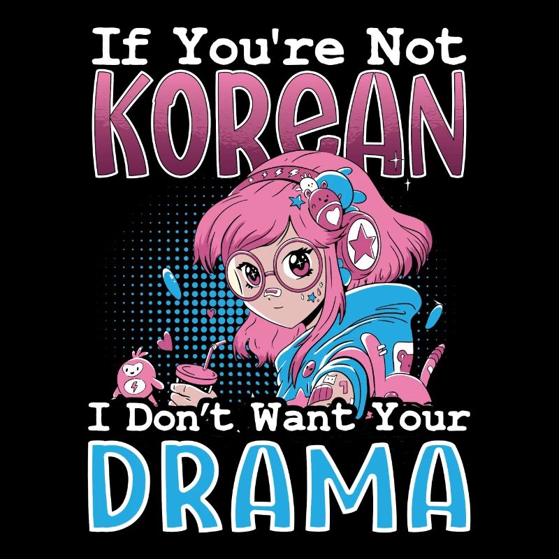 Design pop coréen pour un fan de mode K-Pop