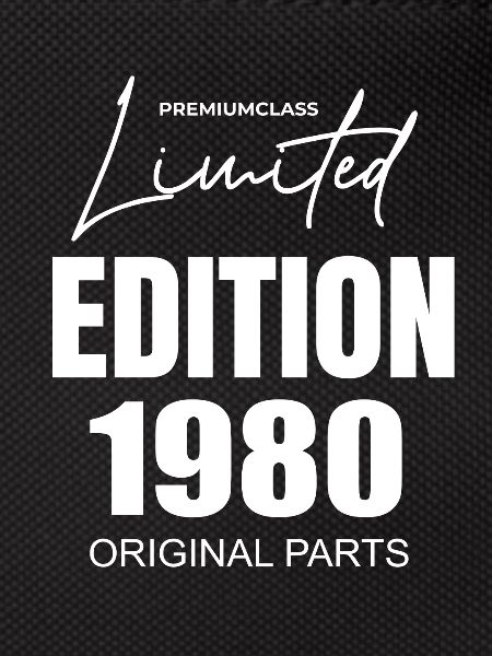 Édition limitée 1980