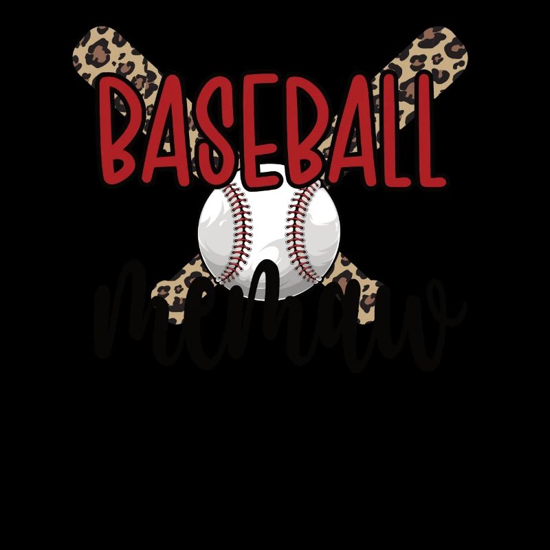 Memaw Oma Eines Baseballspieler Baseball Memaw