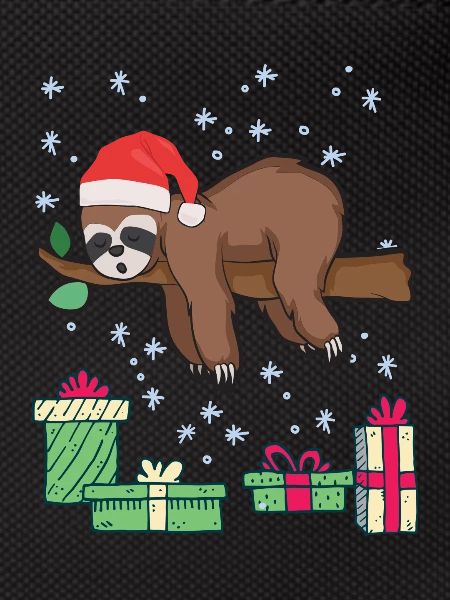 Christmas Sloth