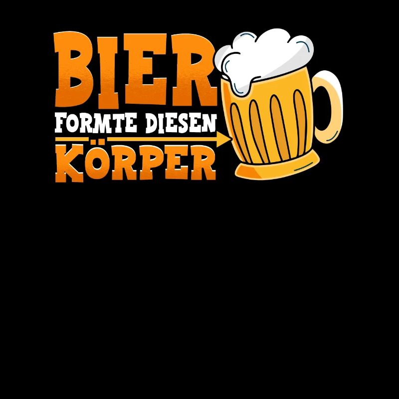 Bier formte diesen Körper Bier