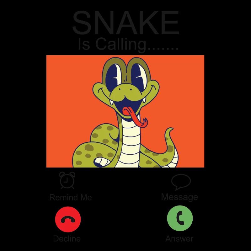 Snake Serpent Phone Display Snake