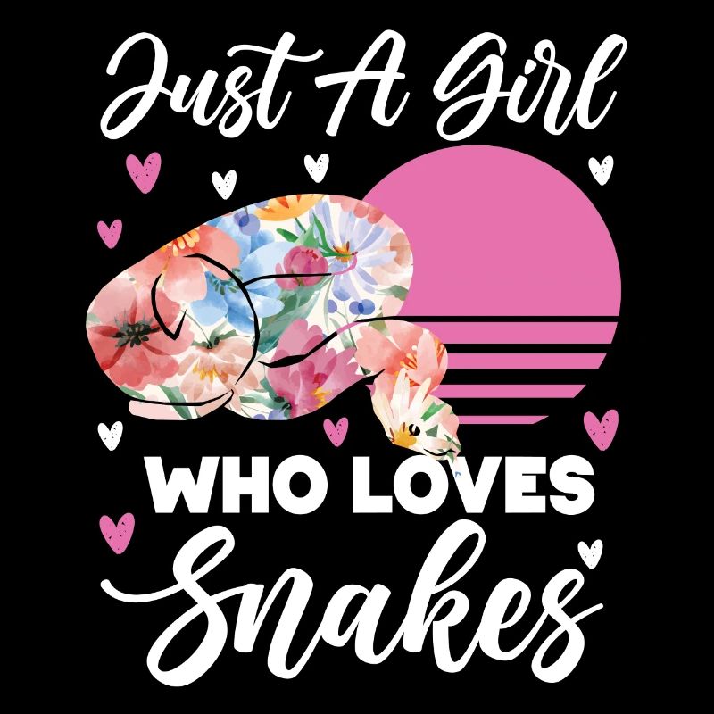 Snake Serpent Flower Floral Just A
