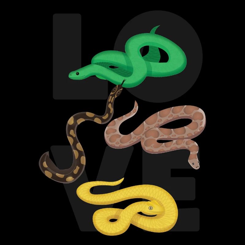 Snake Serpent Love