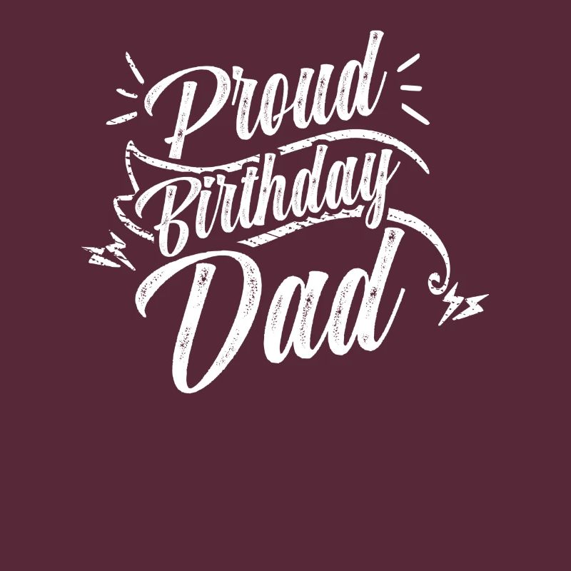 Stolzer Geburtstagspapa Vater Papi Geburtstag