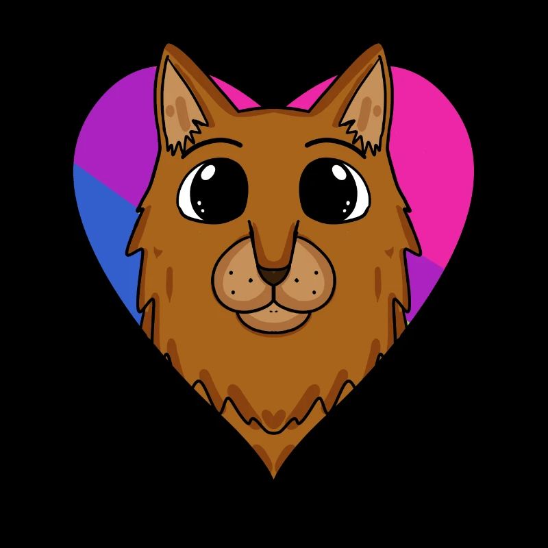 Cadeau de chat somalien bisexuel