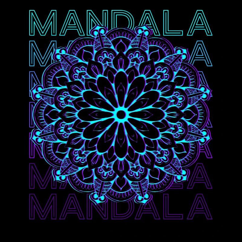 Mandala Sacred Geometry Prana Retro