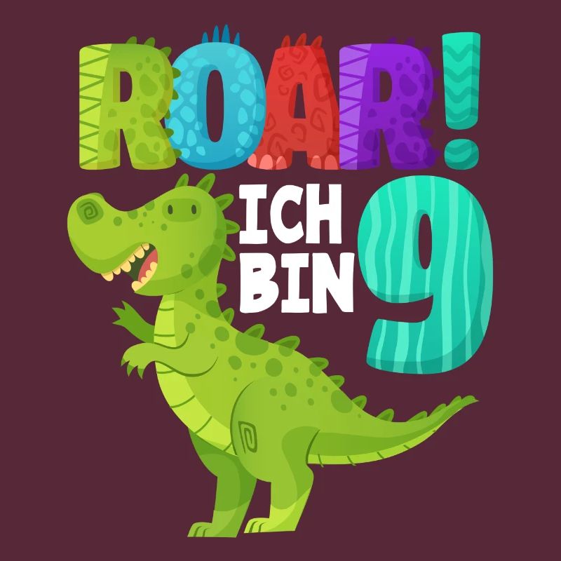 Ich Bin 9 Dinosaurier 9. Geburtstag Jungs Geschenk