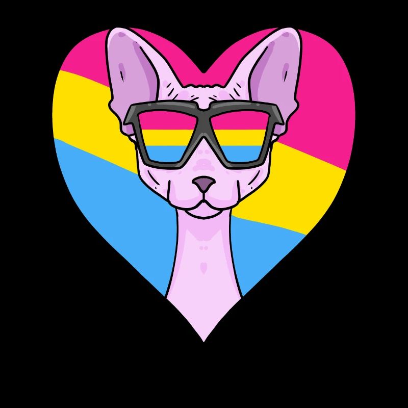 Pansexual Sphynx Cat Cadeau