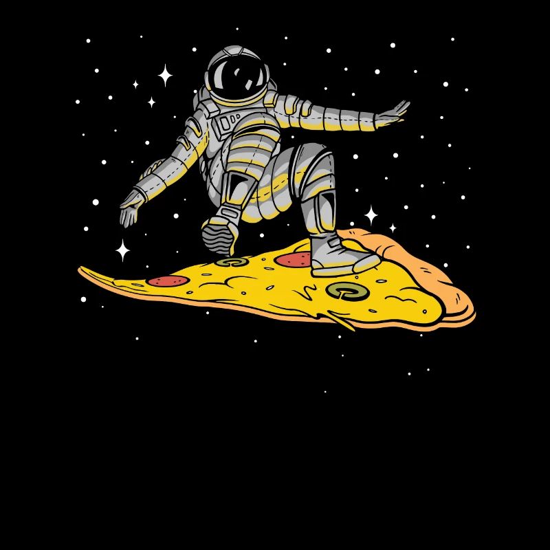 Pizza Astronaut Amateur de restauration rapide