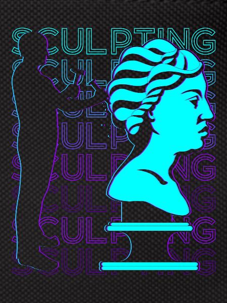 Sculpture Sculptor Retro