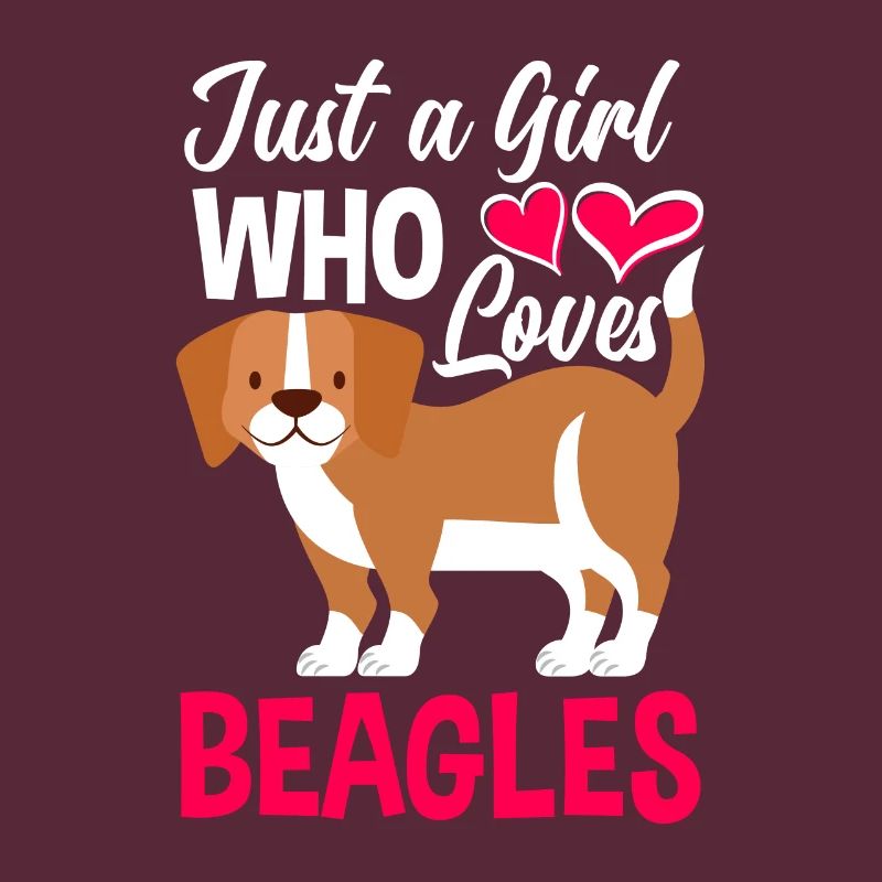 Lustiges Beagle Geschenk Beagle Mädchen