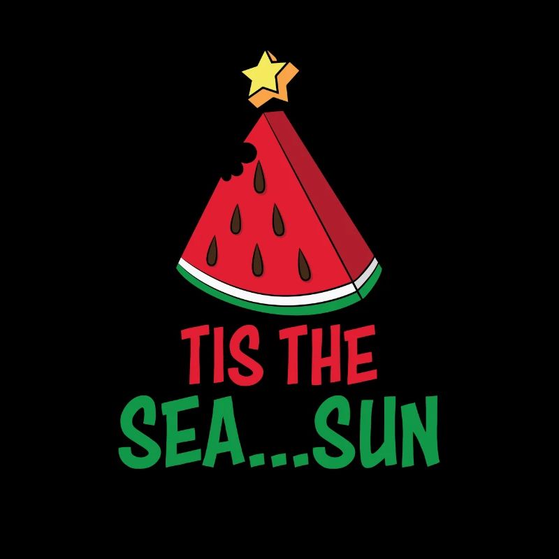 Drôle d’été Plage Vacances Melon d’eau Noël