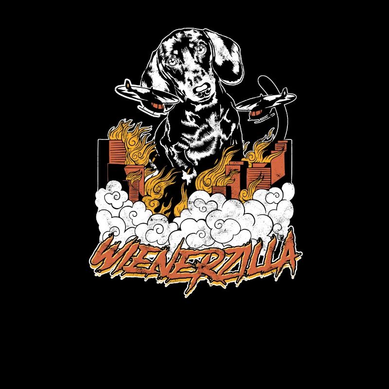 Wienerzilla - dog lover