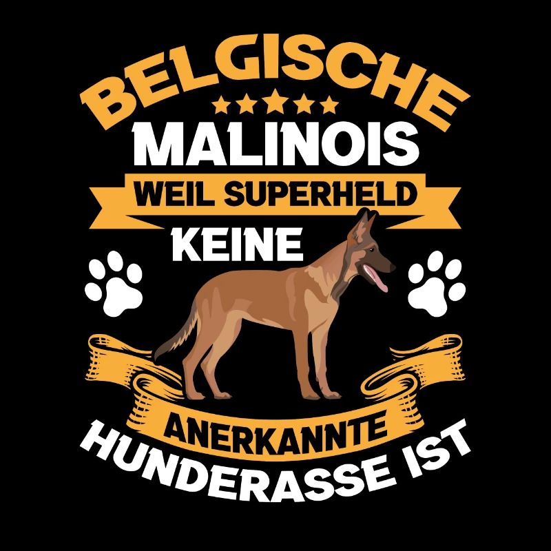 Belgischer Malinois Supherheld Schäferhund