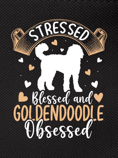 Blessed Goldendoodle Possessed Funny