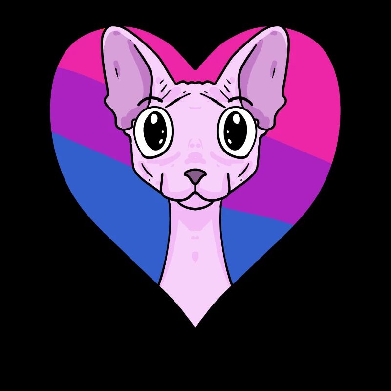 Cadeau bisexuel Sphynx Cat