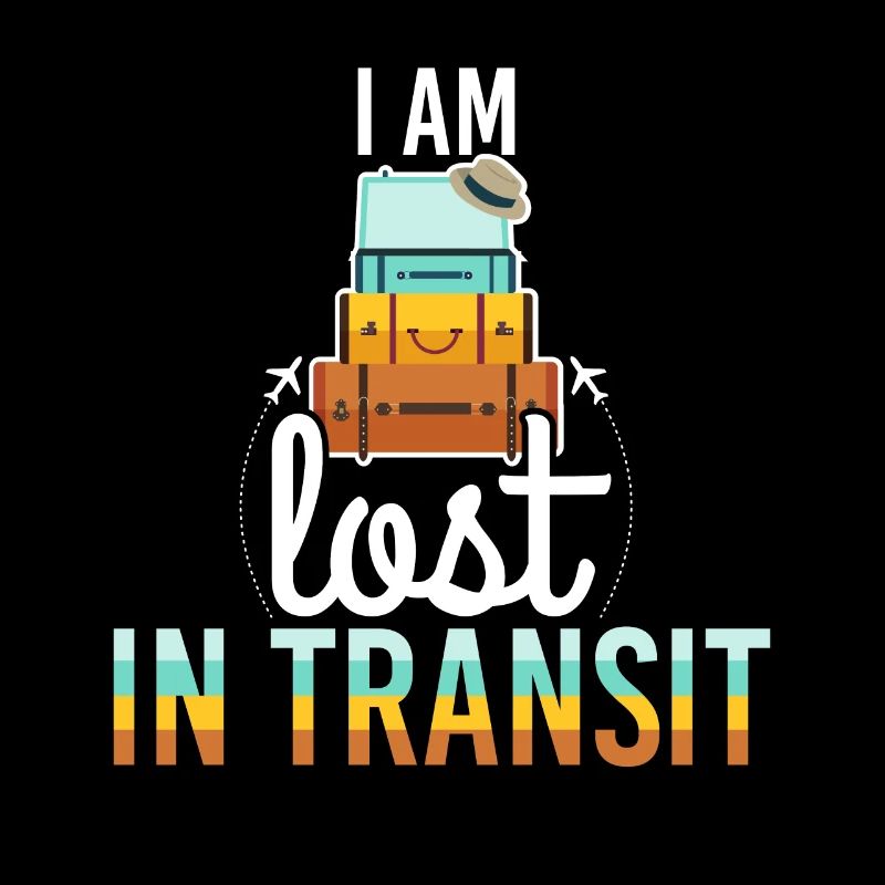 Am Lost In Transit Luggage Pun