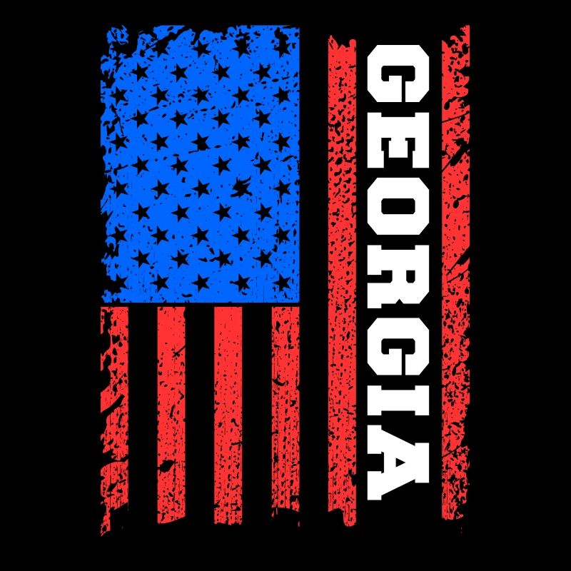 Usa flag georgia gift