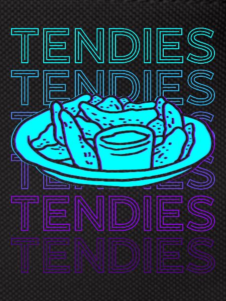 Tendies Chicken Tender Retro