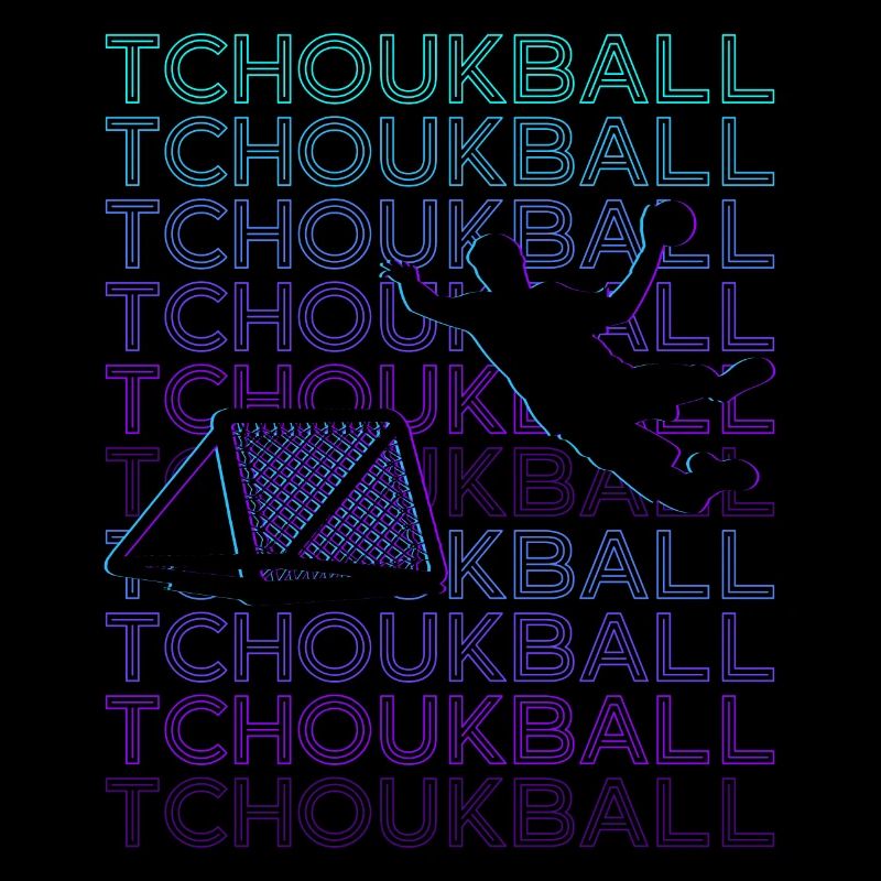 Joueur de Tchoukball Rétro