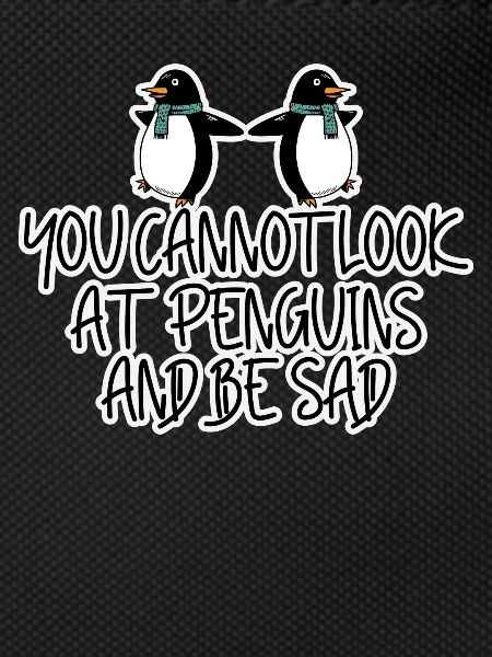 Traurige Pinguine