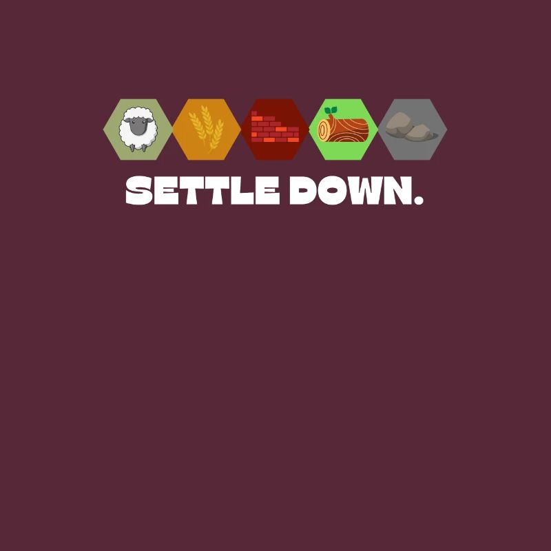 Settle Down Board Game Night Vintage Retro Gaming