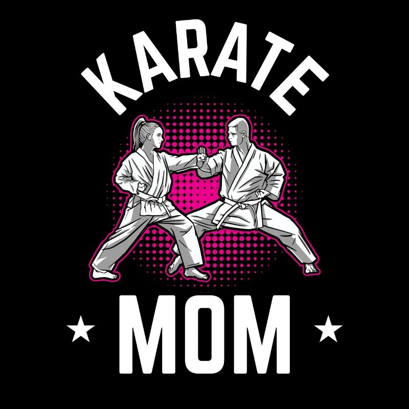 Karate Mutter Kampfsport Kampfkunst Kämpfer