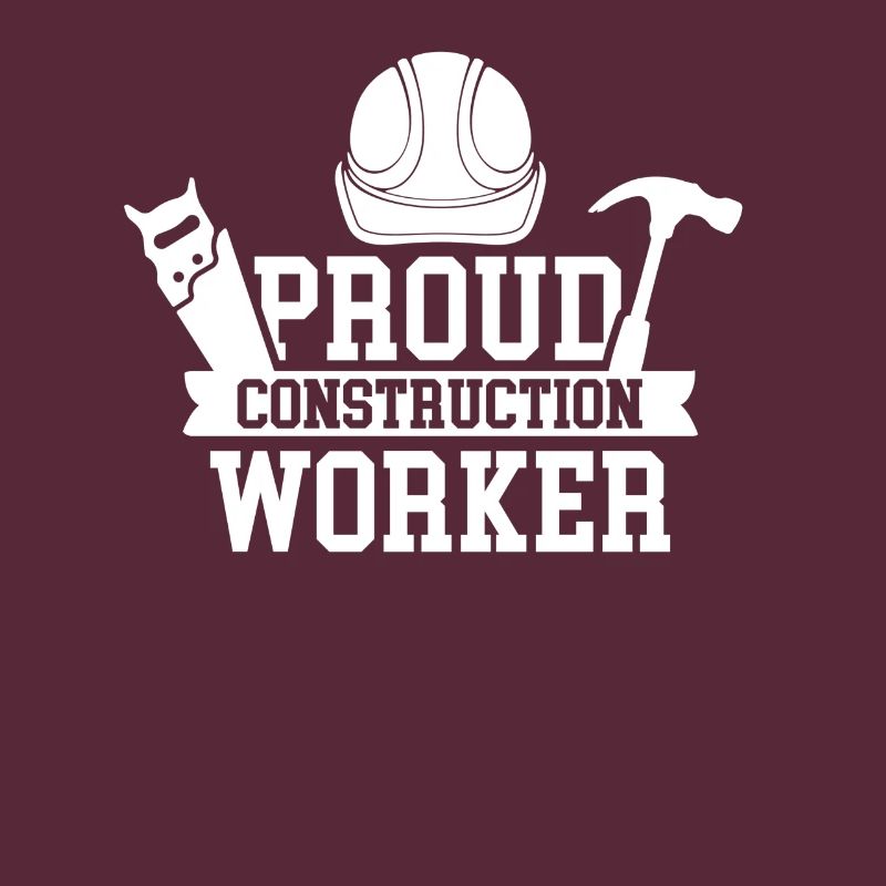 Proud construction worker Construction site Team Construction Teamwork