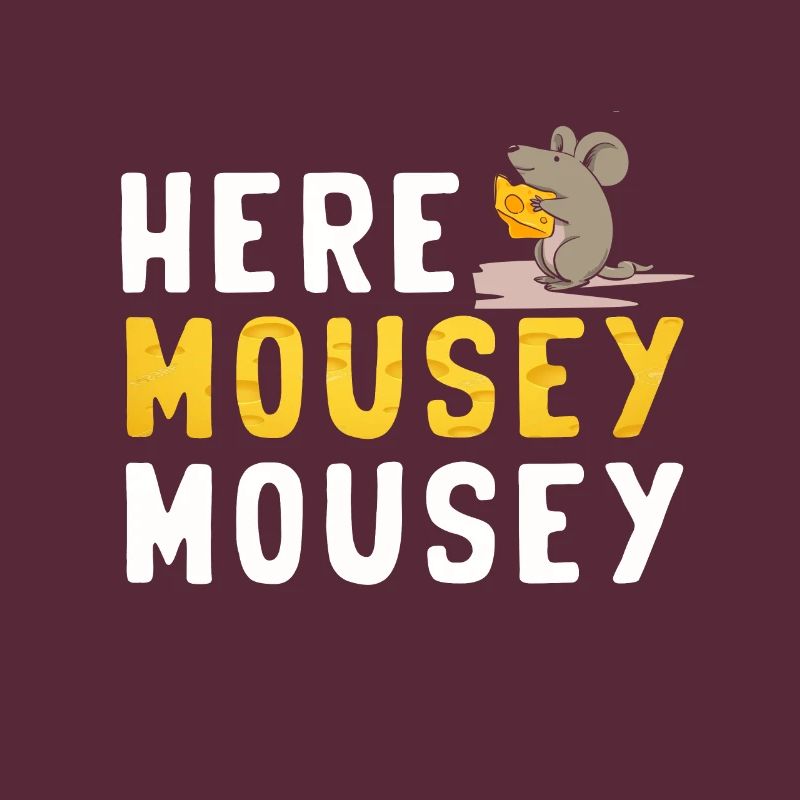 Maus Mäuschen Geschenk Ratte Nager Mouse Lausemaus