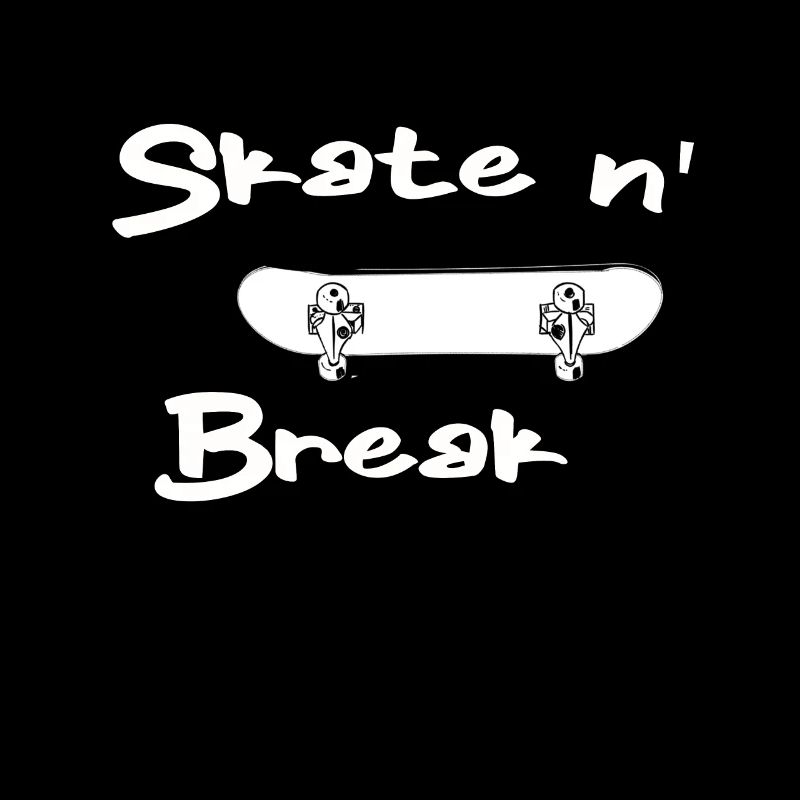 Skater Skateboard Cadeau Halfpipe Sk8 Ollie