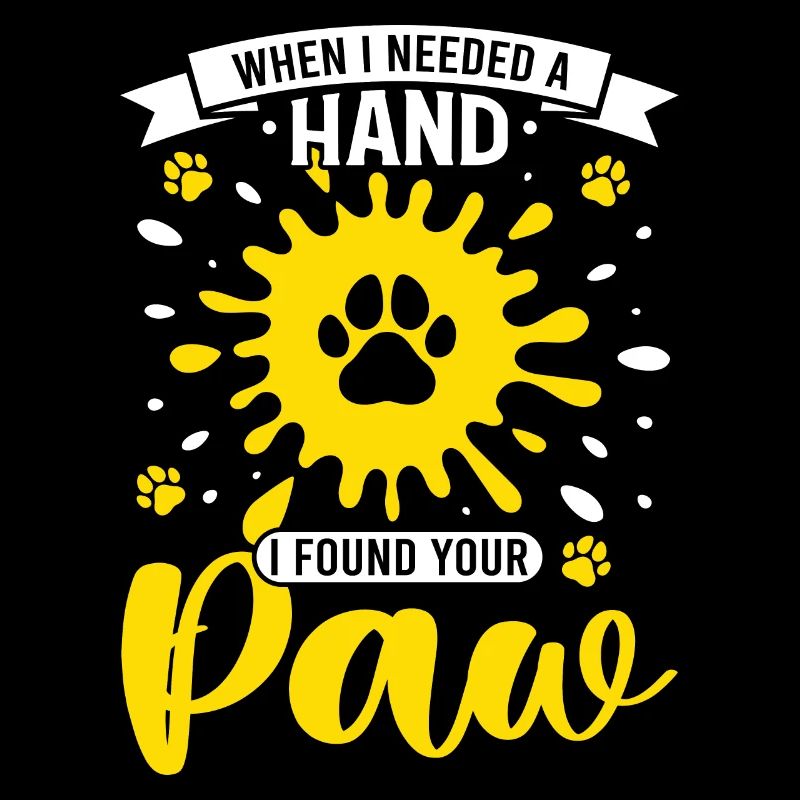 Als ich eine Hand brauchte Pfote Haustier Katze