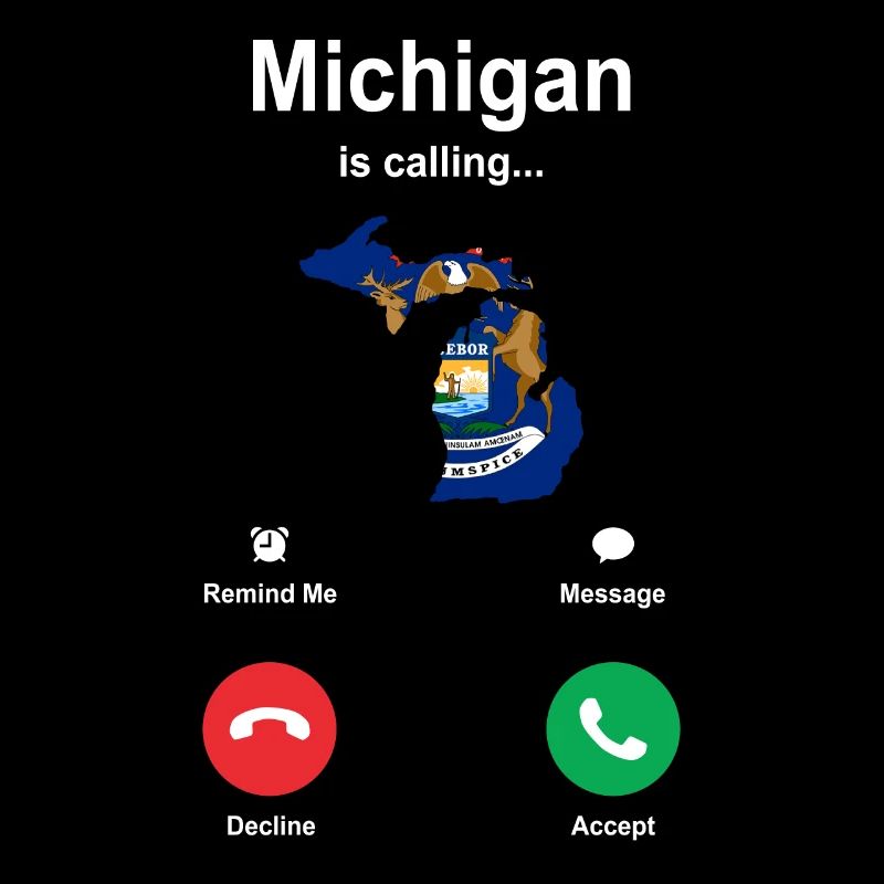 Reisendes Michigan geschenk