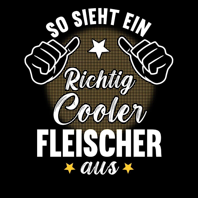 So Sieht Ein Richtig Cooler Fleischer aus Metzger