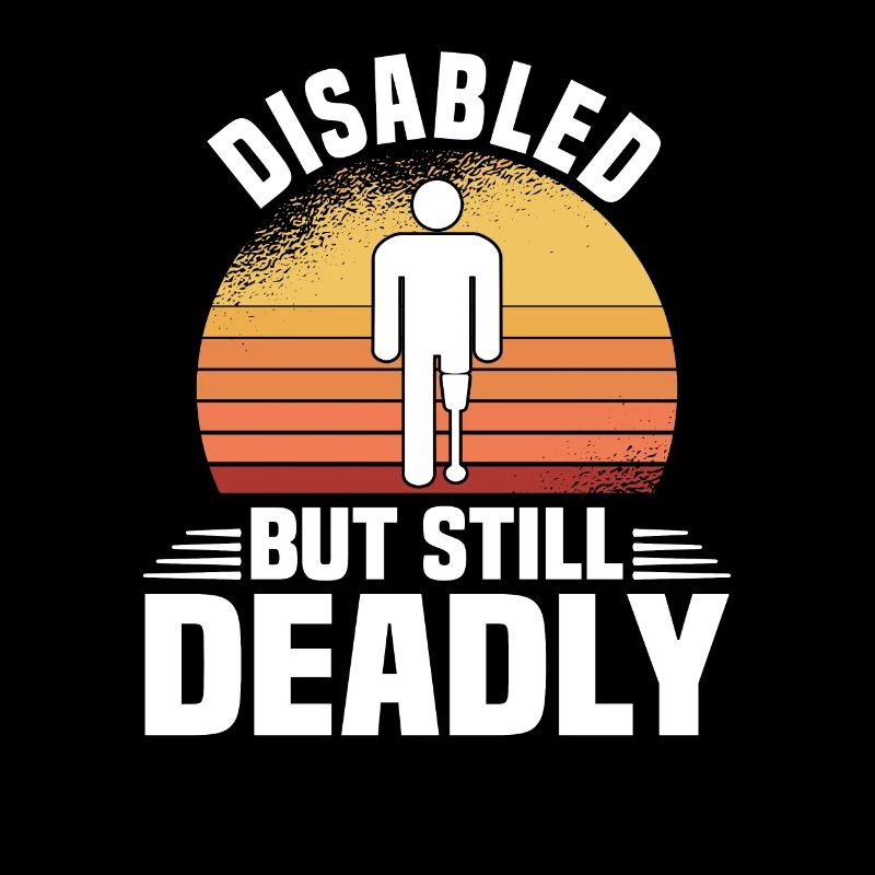 Amputiert Invalide Prothese Handicap Rollstuhl