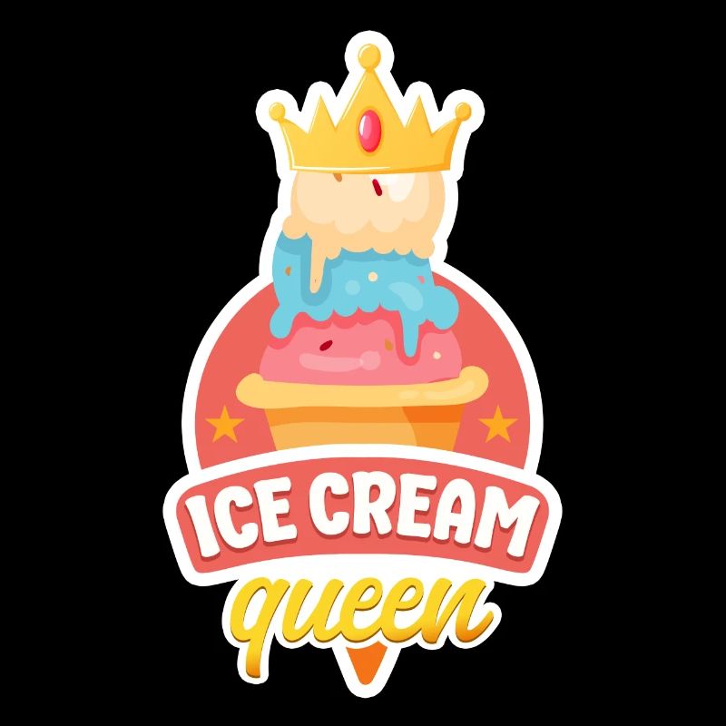 Crème glacée Cone Crown Crème glacée