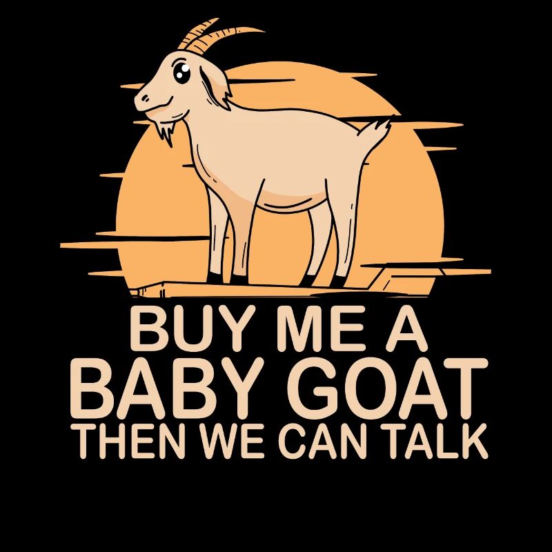 Goat Saying Goat Goat Herder