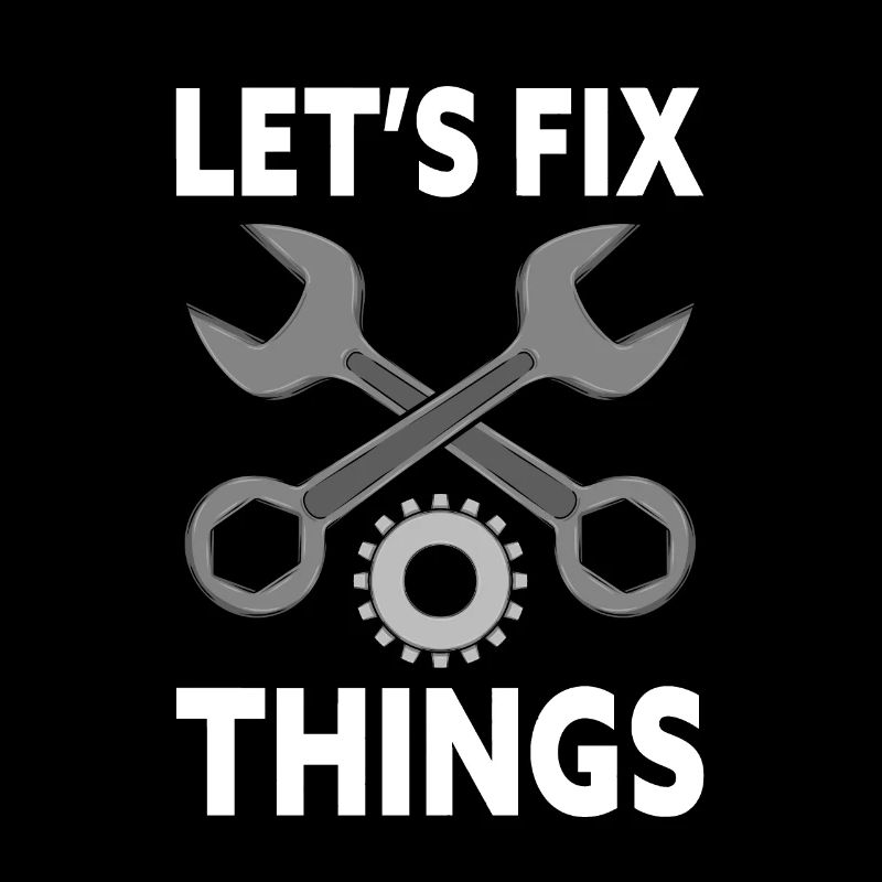 Car Mechanic Tools Let's Fix Things Car Mechanic