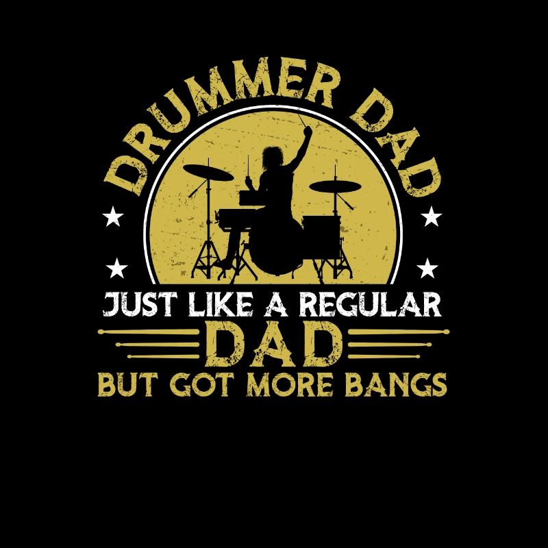 Drummer Dad Funny Drumming Drum Rudiments For A