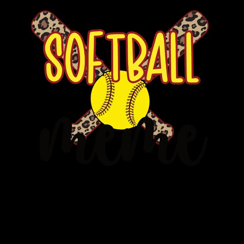 Meme Oma Eines Softballspieler Softball Meme