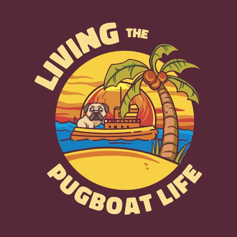 Schlepper Mopsboot Leben Segeln Mops Eigner Boot