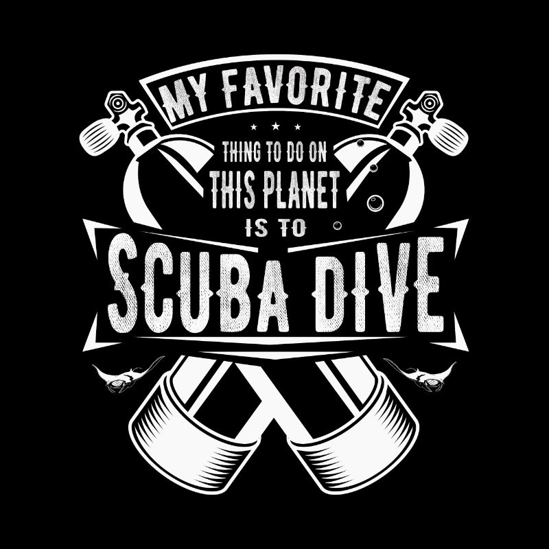 My Favorite thing to do is Scuba Diving Geschenk