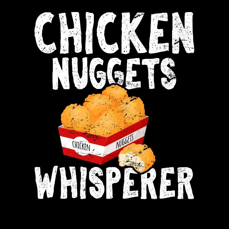 Nuggets de poulet Whisperer Drôle de pépite de poulet Nug