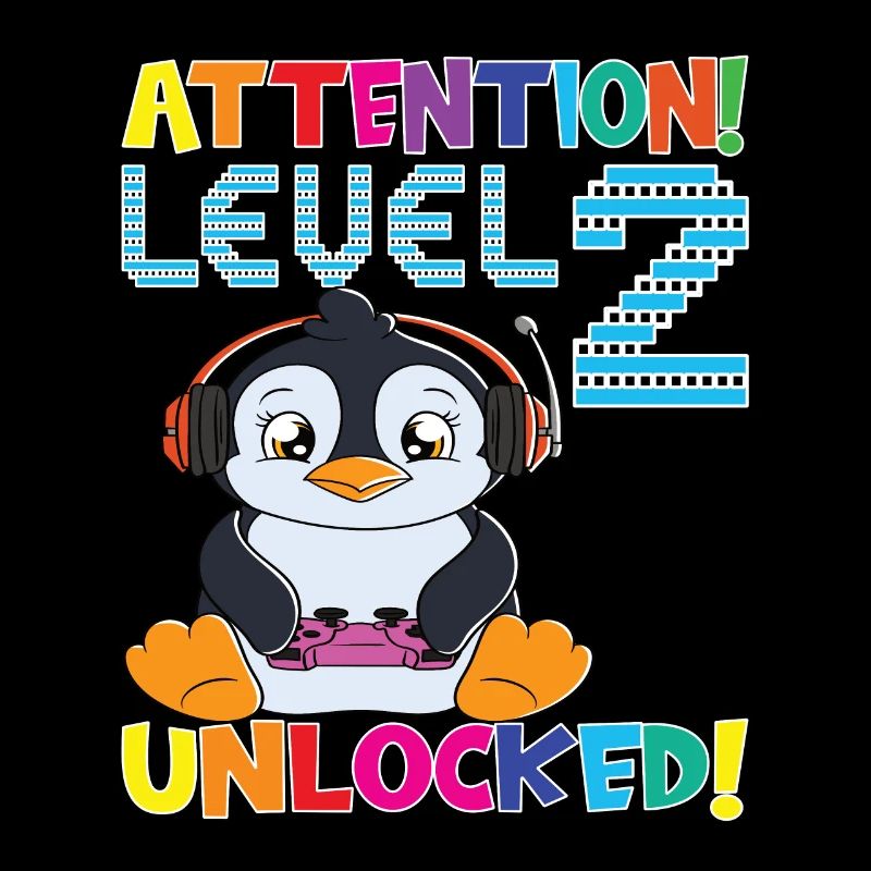 Attention Level 2 Unlocked Birthday