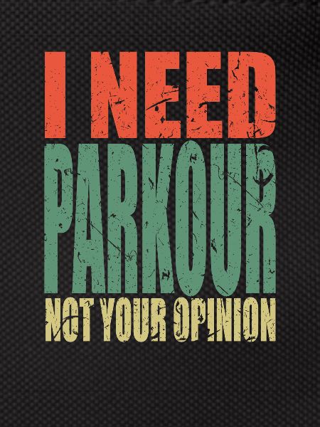 Parkour saying funny