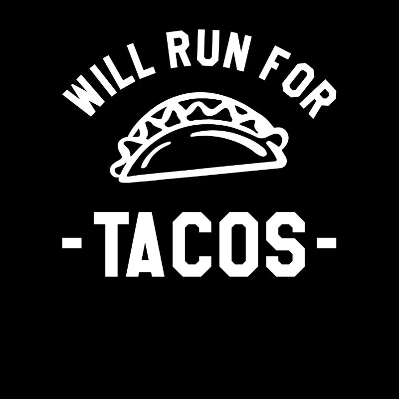 Courra pour Tacos Marathoner Running Runner